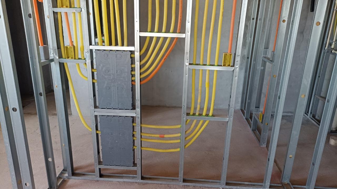 Estrutura metálica seguindo normas ABNT NBR 15217