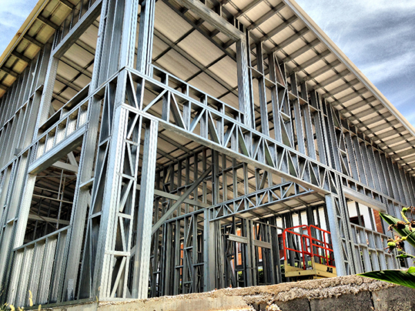 Estruturas metálicas em Steel Frame